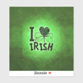 SlipperyJoe's St. Patrick's Day vakantie Ierse gra Sticker (Vel)