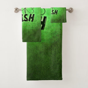 SlipperyJoe's St. Patrick's Day vakantie Ierse pr Bad Handdoek