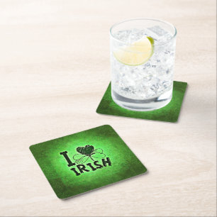SlipperyJoe's St. Patrick's Day vakantie Ierse pr Kartonnen Onderzetters