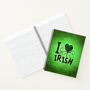 SlipperyJoe's St. Patrick's Day-vakantie Ierse pr Notitieboek