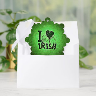 SlipperyJoe's St. Patrick's Day vakantie Ierse pr Ornament Kaart