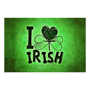 SlipperyJoe's St. Patrick's Day vakantie Ierse pr Perfect Poster