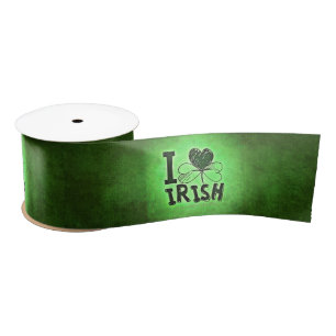 SlipperyJoe's St. Patrick's Day vakantie Ierse pr Satijnen Lint
