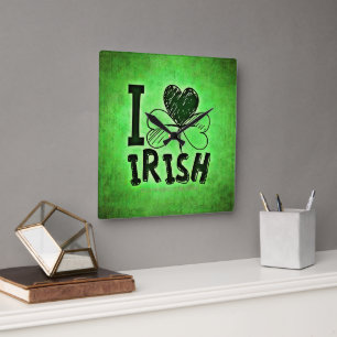 SlipperyJoe's St. Patrick's Day vakantie Ierse pr Vierkante Klok