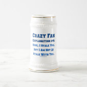 SlipperyJoe's stalk gestoorde fan grappige grap ui Bierpul (Center)