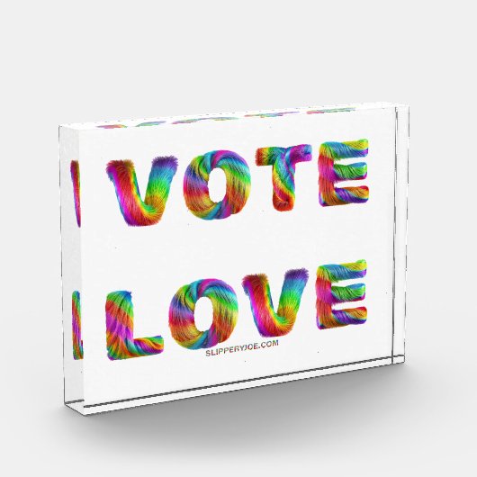 SlipperyJoe's stem liefde gelijkheid gay pride ges Fotoblokken (Links)