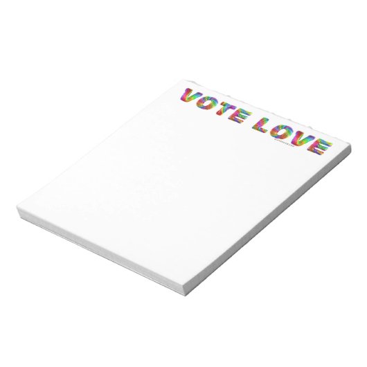 SlipperyJoe's stem liefde gelijkheid gay pride ges Notitieblok (Linkerzijde)