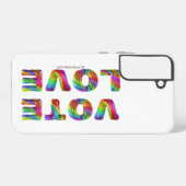 SlipperyJoe's stem liefde gelijkheid gay pride ges Samsung Galaxy Hoesje (Achterkant horizontaal)