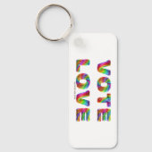 SlipperyJoe's stem liefde gelijkheid gay pride ges Sleutelhanger (Voorkant)