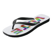 SlipperyJoe's stem liefde gelijkheid gay pride ges Teenslippers (Schuin)