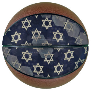 SlipperyJoe's sterke Hanukkah-sfeer Davidster m Basketbal