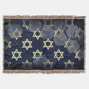 SlipperyJoe's sterke Hanukkah-sfeer Davidster m Deken