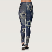 SlipperyJoe's sterke Hanukkah-sfeer Davidster m Leggings (Achterkant)