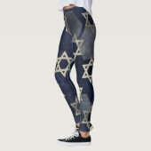 SlipperyJoe's sterke Hanukkah-sfeer Davidster m Leggings (Links)