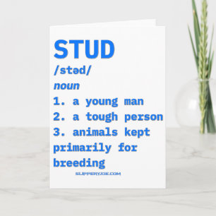 Slipperyjoes Stud Definitie Dieren Woordenboek B Kaart