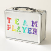 SlipperyJoe's Team Player zegt verloop regenboog c (Achterkant)