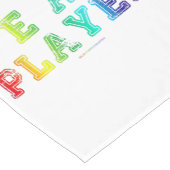 SlipperyJoe's Team Player zegt verloop regenboog c Korte Tafelloper (Hoek)