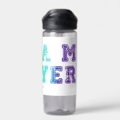 SlipperyJoe's Team Player zegt verloop regenboog c Waterfles (Achterkant)