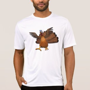 SlipperyJoe's Thanksgiving-gobbel verantwoord live T-shirt