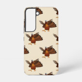 SlipperyJoe's Thanksgiving gobble responsibly live Samsung Galaxy Hoesje (Achterkant)