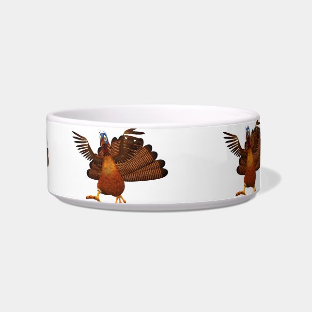 SlipperyJoe's Thanksgiving gobble responsibly live Voerbakje (Rechts)