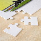SlipperyJoe's Thanksgiving grappige laat pelgrim r Legpuzzel (Zijkant)