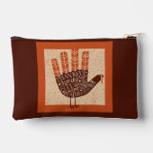 SlipperyJoe's Thanksgiving kalkoen gezellige herfs Etui (Achterkant)