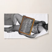 SlipperyJoe's Thanksgiving man, hete zes-pack buis Bad Handdoek (Handdoek)