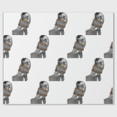 SlipperyJoe's Thanksgiving man, hete zes-pack buis Cadeaupapier (Vlak)