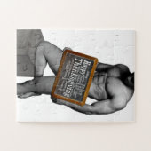 SlipperyJoe's Thanksgiving man, hete zes-pack buis Legpuzzel (Horizontaal)