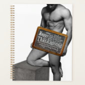 SlipperyJoe's Thanksgiving man, hete zes-pack buis Planner (Voorkant)