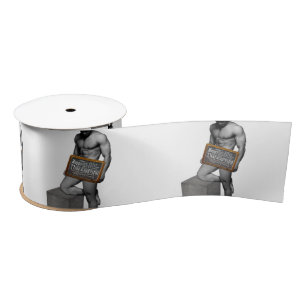 SlipperyJoe's Thanksgiving man, hete zes-pack buis Satijnen Lint