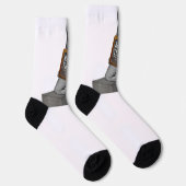 SlipperyJoe's Thanksgiving man, hete zes-pack buis Sokken (Rechts)