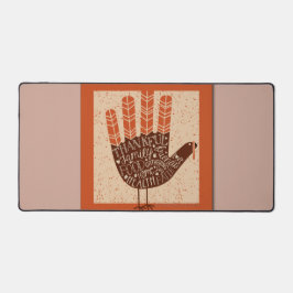 SlipperyJoe's Thanksgiving speelse kalkoen illustr Bureaumat