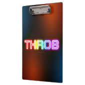 SlipperyJoe's throb regenboogachtige gradiënt dik  Klembord (Links)