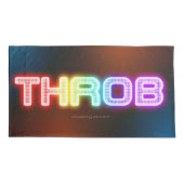 SlipperyJoe's throb regenboogachtige gradiënt dik  Kussensloop (Achterkant)