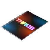 SlipperyJoe's throb regenboogachtige gradiënt dik Notitieboek (Linkerzijde)