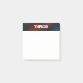 SlipperyJoe's throb regenboogachtige gradiënt dik Post-it® Notes (Voorkant)