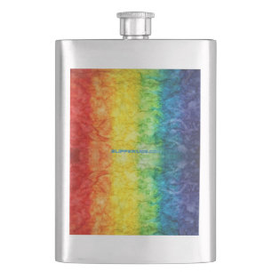 SlipperyJoe's tie-dye vlag regenboog in iets organ Flacon