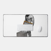 SlipperyJoe's traditionele Thanksgiving gespierde Bureaumat (Keyboard & Muis)