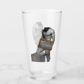 SlipperyJoe's traditionele Thanksgiving gespierde Glas (Achterkant)