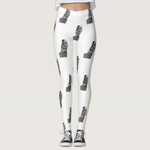 SlipperyJoe's traditionele Thanksgiving gespierde Leggings