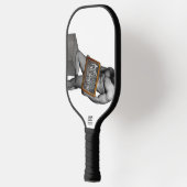 SlipperyJoe's traditionele Thanksgiving gespierde Pickleball Paddle (Links)