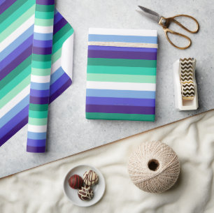 SlipperyJoe's trans-inclusieve vlaggencode voor ho Cadeaupapier