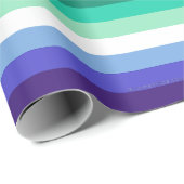 SlipperyJoe's trans-inclusieve vlaggencode voor ho Cadeaupapier (Rol Hoek)
