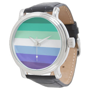 SlipperyJoe's trans-inclusieve vlaggencode voor ho Horloge