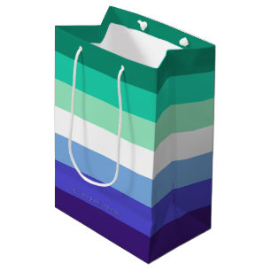 SlipperyJoe's trans-inclusieve vlaggencode voor ho Medium Cadeauzakje