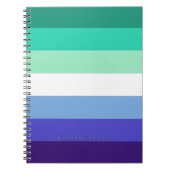 SlipperyJoe's trans-inclusieve vlaggencode voor ho Notitieboek (Voorkant)