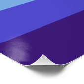 SlipperyJoe's trans-inclusieve vlaggencode voor ho Perfect Poster (Hoek)