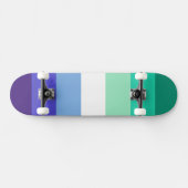 SlipperyJoe's trans-inclusieve vlaggencode voor ho Persoonlijk Skateboard (Horizontaal)